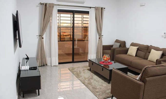 Marcory Apartment | Appartement Meuble 3 Pièces Etage1 Groupe Électrogène et Parking