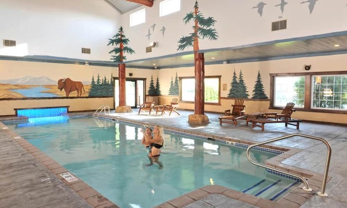 St. Joseph House | St. Joseph's Wilderness-inspired Retreat with Pool & Bar | 4 Units