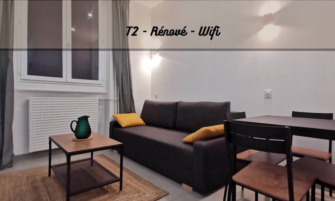 Viviani - Bonnevay Apartment | Apartment T2 New, Lyon