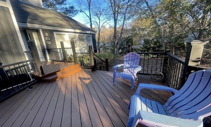Rocky Mount House | Fish from your deck near 10th hole of golf course