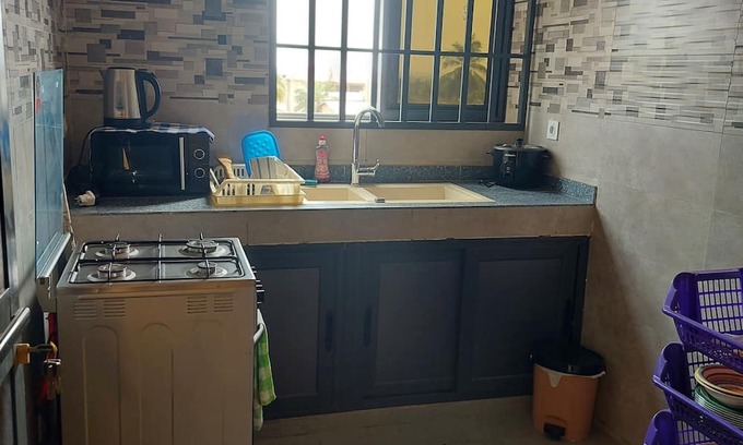 Lome Apartment | Cosy, peaceful, large, Fully equipped studio in Sogbossito-Lomé With a balcony