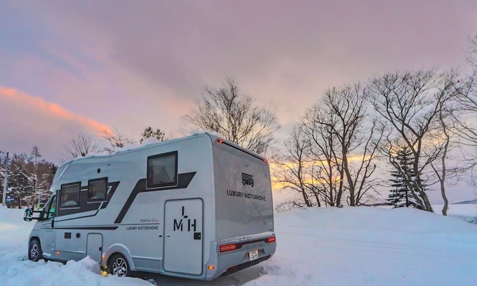 Kutchan House | Would you like to stay at NISEKO LUXURY MOTORHOME, where you can see Mt. Yotei