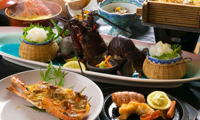 Minamikyushu House | Exquisite spiny lobster Half Board plan Nonsmoking Japanesestyle room with 14 tatami mats / Minamikyushu Kagoshima