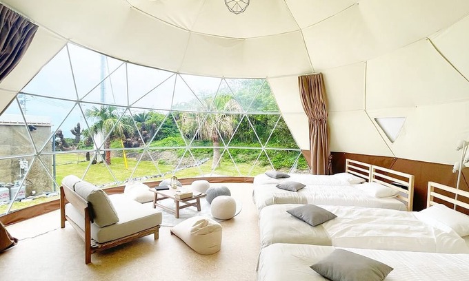 Kushima Cabin | A room where you can relax in the forest and sauna / Kushima Miyazaki