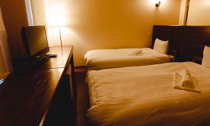 Aira House | Nonsmoking Twin Miracle Plus installed View o / Aira Kagoshima