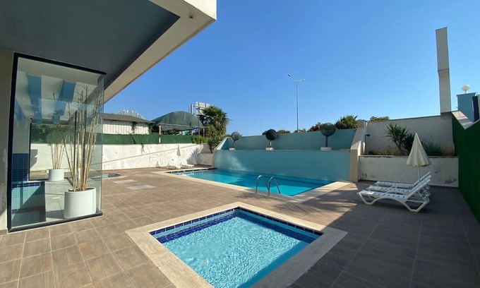 Kestel Apartment | Luxury Apartment Kestel with shared pool, sauna & hot tub