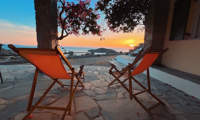 Delfini Villa | Your Peaceful Getaway – Sea View Serenity Villa, Delfini Bay Syros