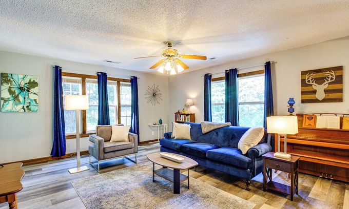 Scottsboro House | Lake Guntersville Hideaway! Home on Over 2 Acres