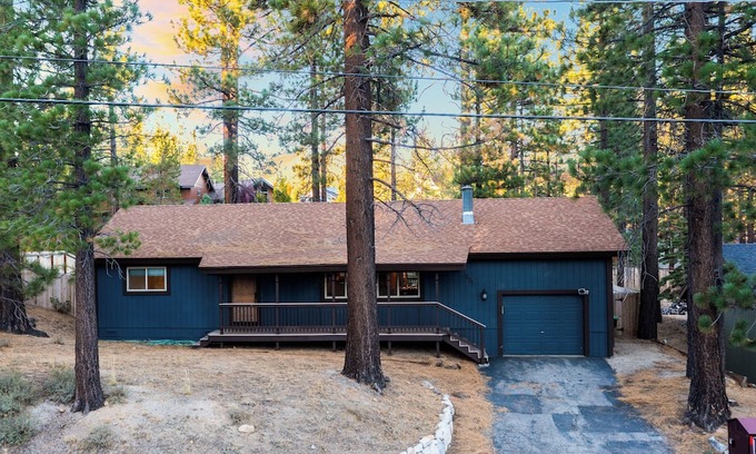 Mountain View Estates House | Steps to Trails & Minutes to Heavenly + Firepit | Bluewood Cabin by AvantStay