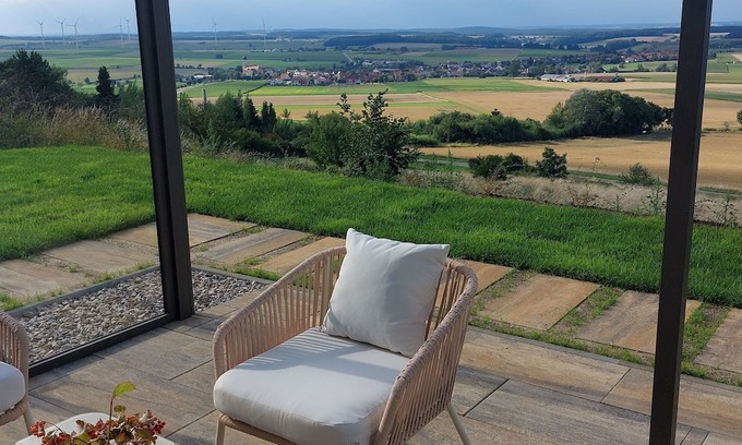 Gnotzheim Apartment | Dream vacation apartment in a very quiet location with panoramic views